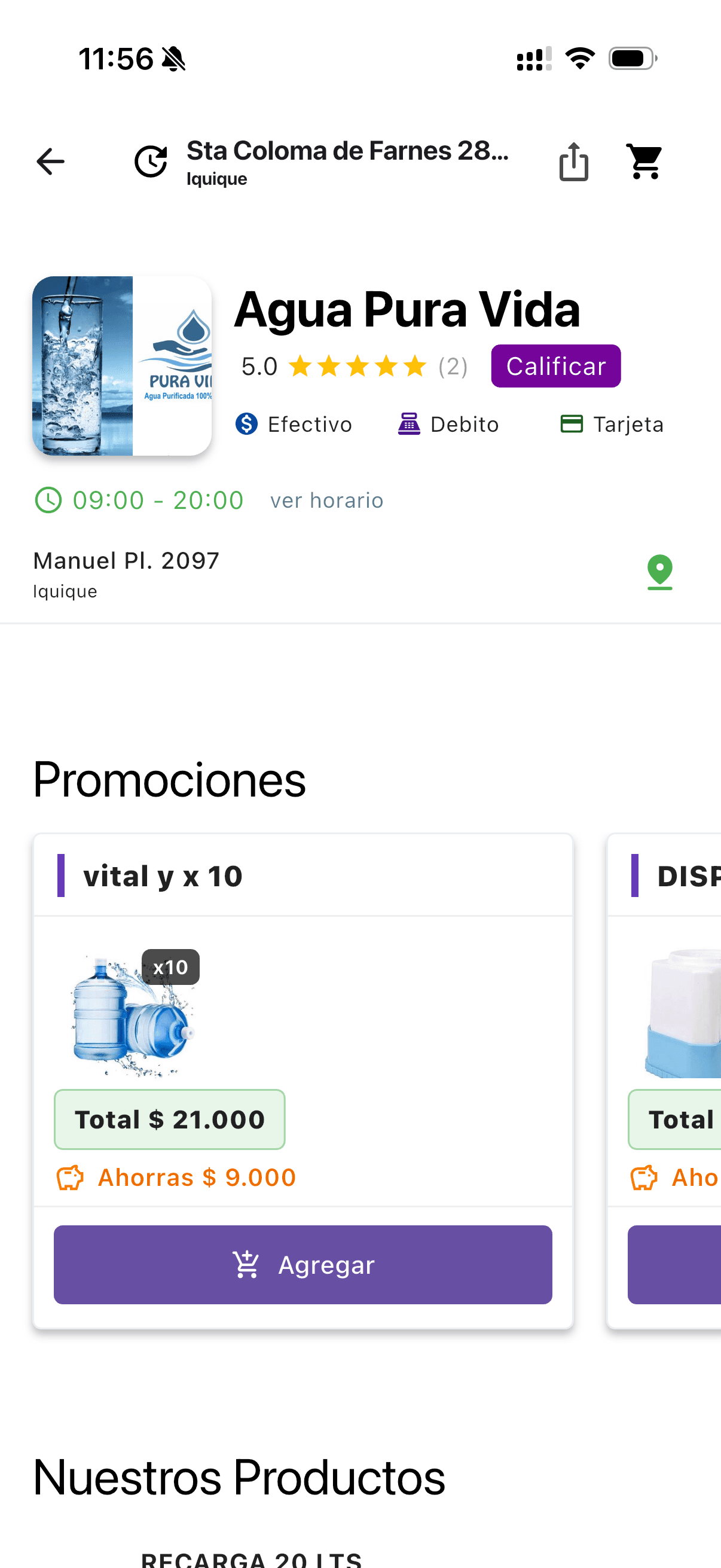 Tribizo app - pantalla 4