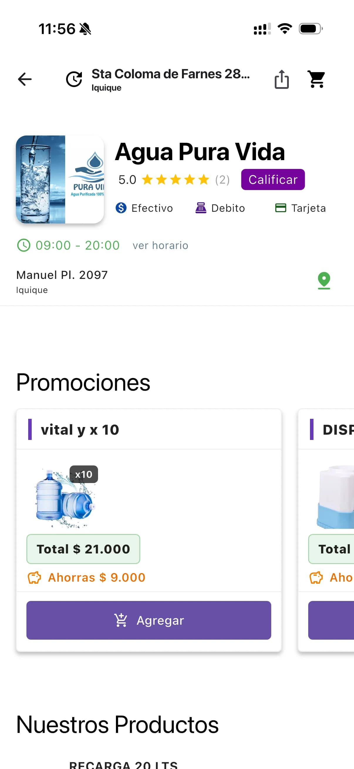 Tribizo app - pantalla 4