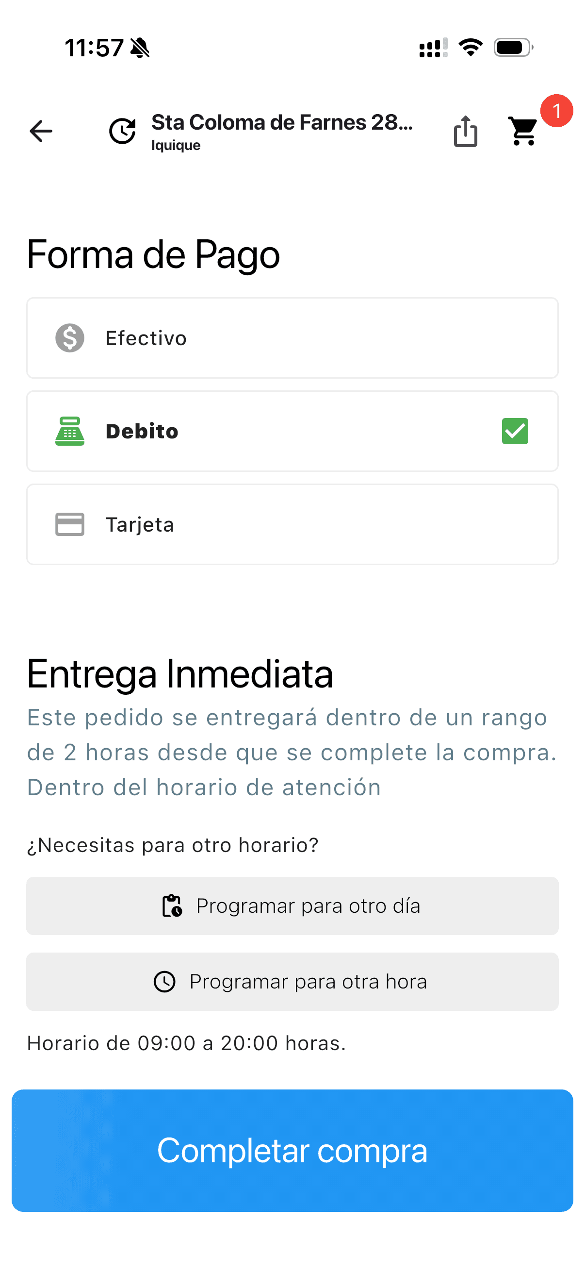 Tribizo app - pantalla 5